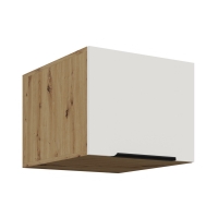 Szafka kuchenna 50 cm okapowa głęboka AURO WH/AR 50 NAGU-36 1F antyfinger